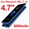5000/7000mAh Battery Charger Case for iPhone 6 6s 7 Plus PowerBank Case Ultra Slim External Backup charger case for iphone 8plus