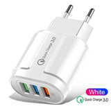 usb fast charger quick charge 3.0 4.0 universal wall mobile phone tablet chargers for iphone 11 samsung huawei charging charger