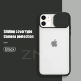 Camera Lens Protection Phone Case on For iPhone 7 8 6 6s Plus SE 2020 Color Candy Soft Cover Case For iphone 11 Pro XS max XR X